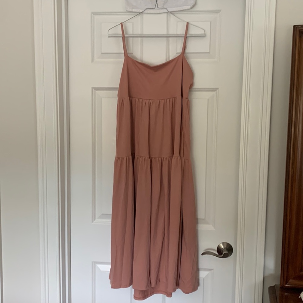 Jcrew tie back midi dress